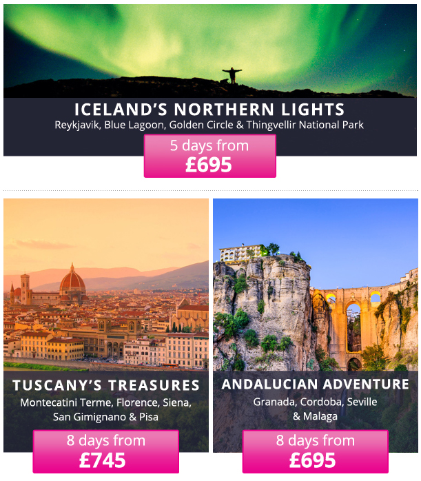 escorted tours including flights